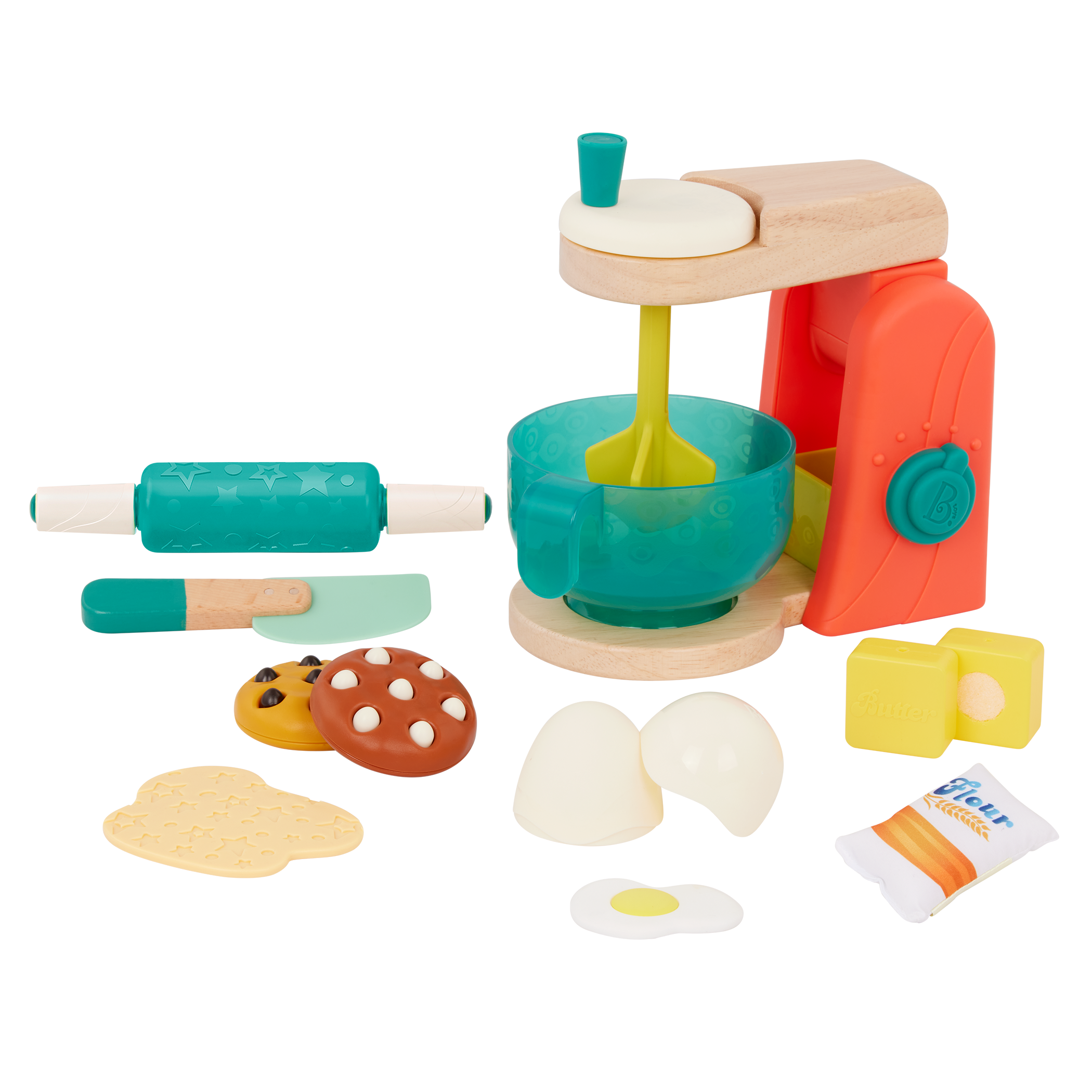 Mini Chef Mix Bake Playset Baking Play Set toys – B