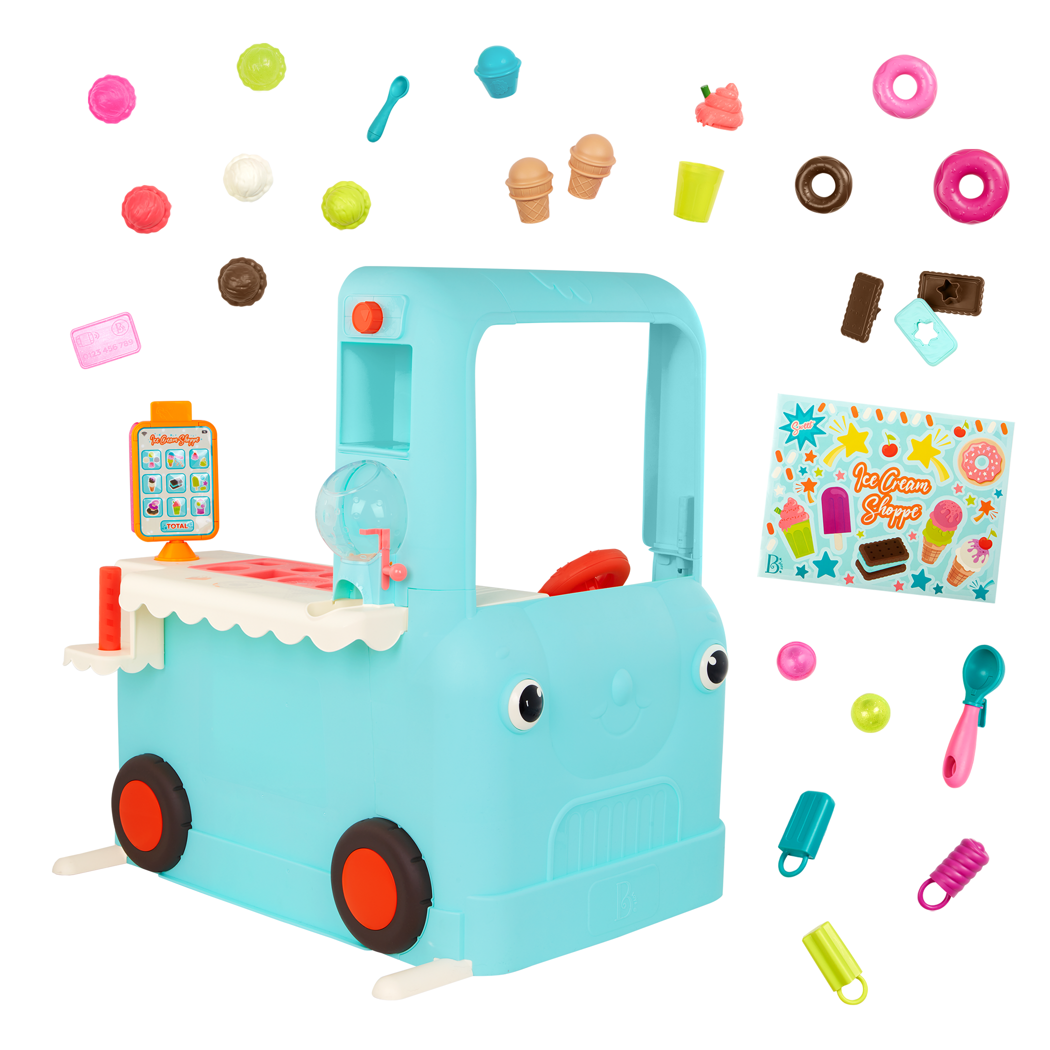 Ice cream truck kids toy shop
