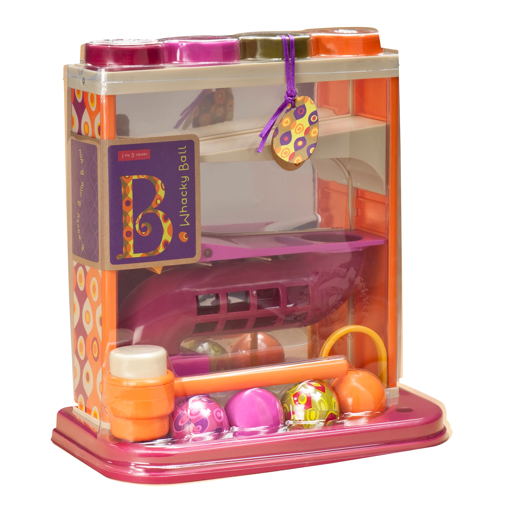 Pound-a-ball toy