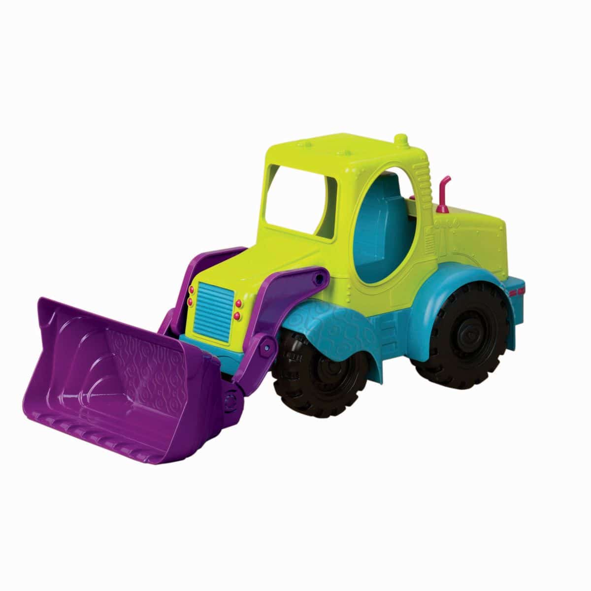 Container Loader Toy Loadie Loader - Green | Front-End Loader | B. toys – B.toys Australia