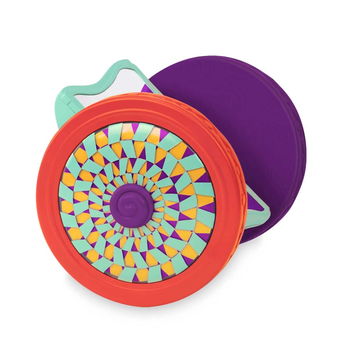 Rolling mirror toy.