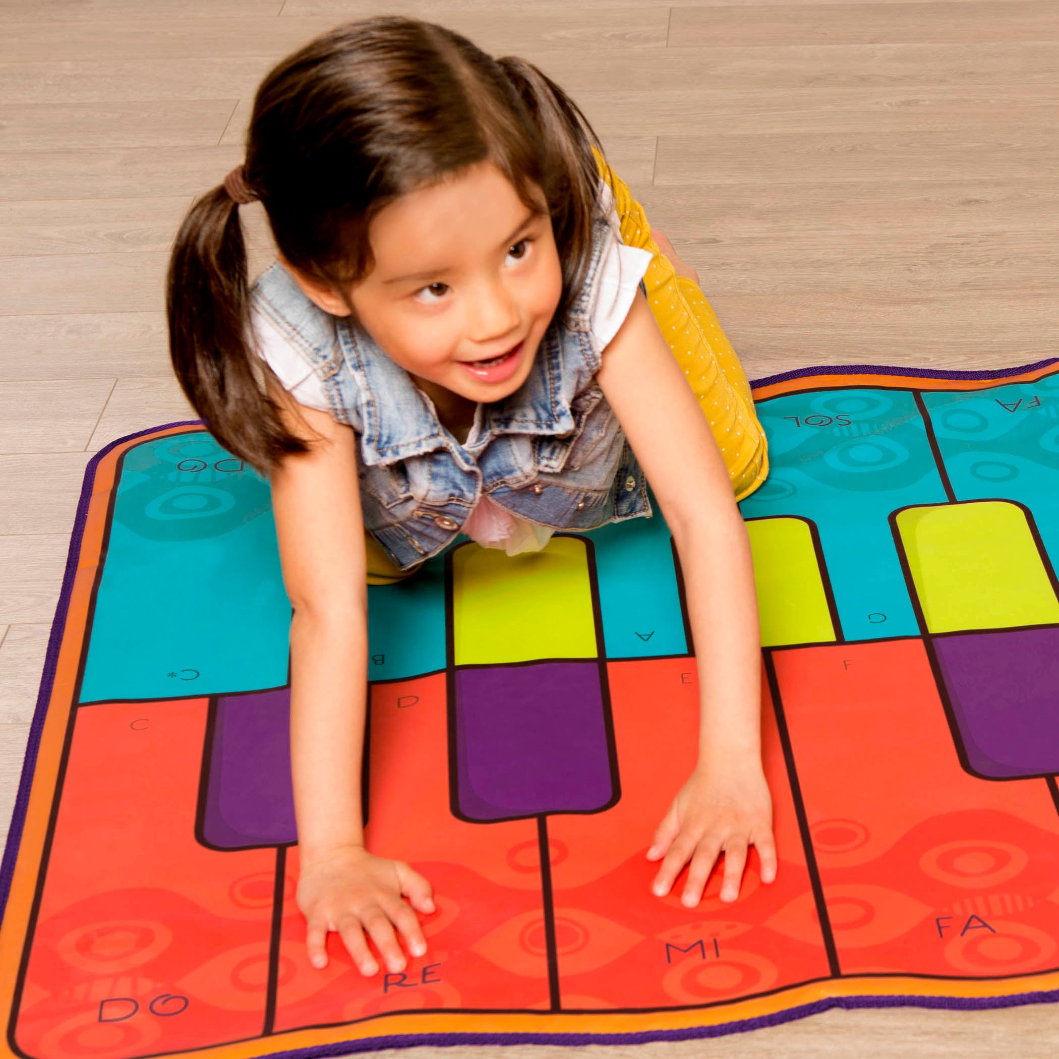 Piano dance mat.