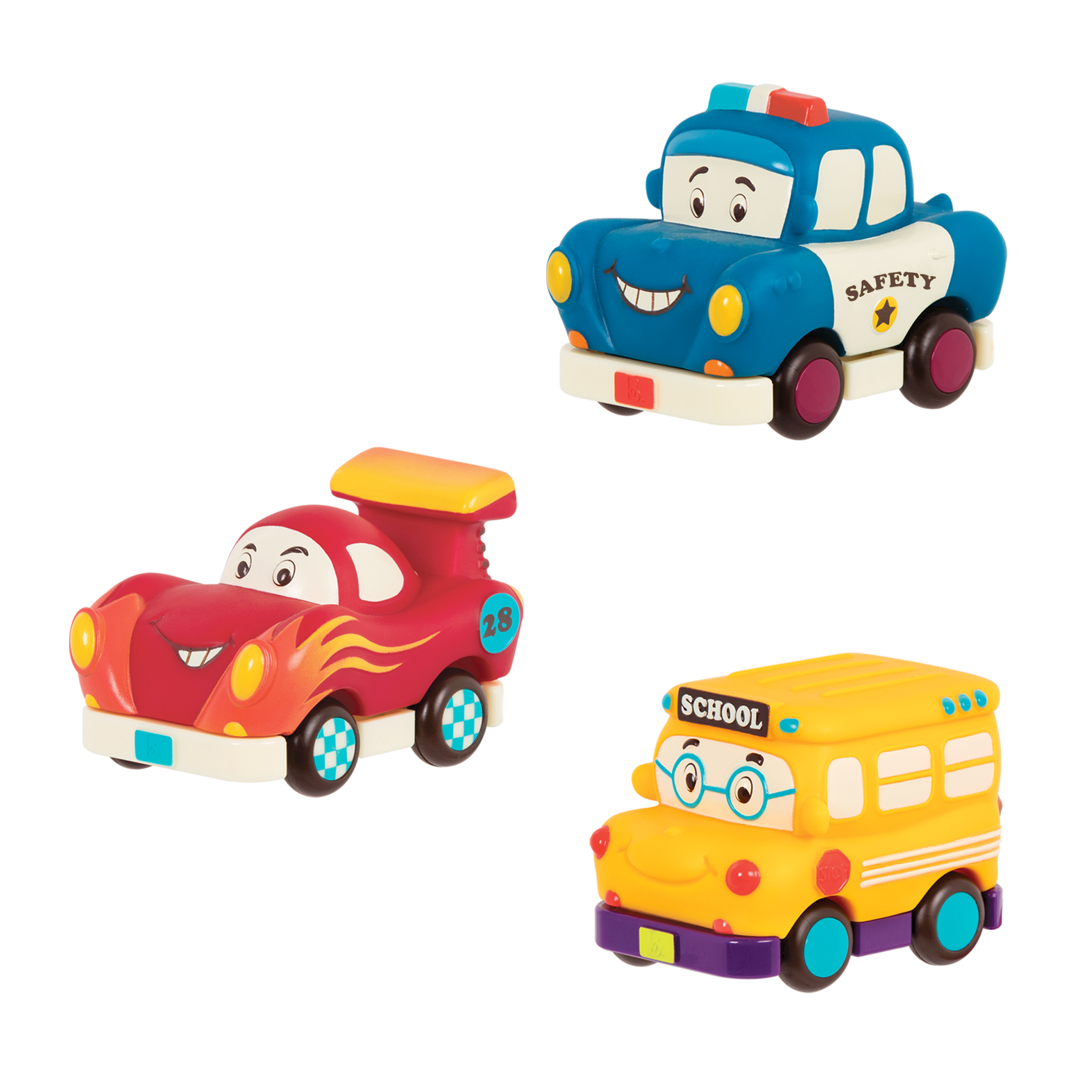 Mini pull-back vehicles