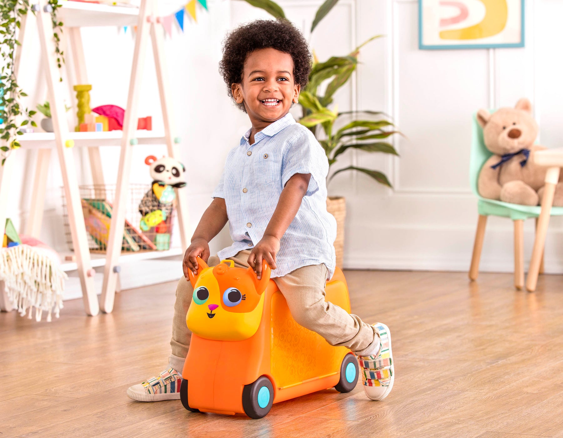 Gopher Ride On Gogo Ride-On - Lolo | Ride-On Toy with Storage | B. toys – B.toys Australia