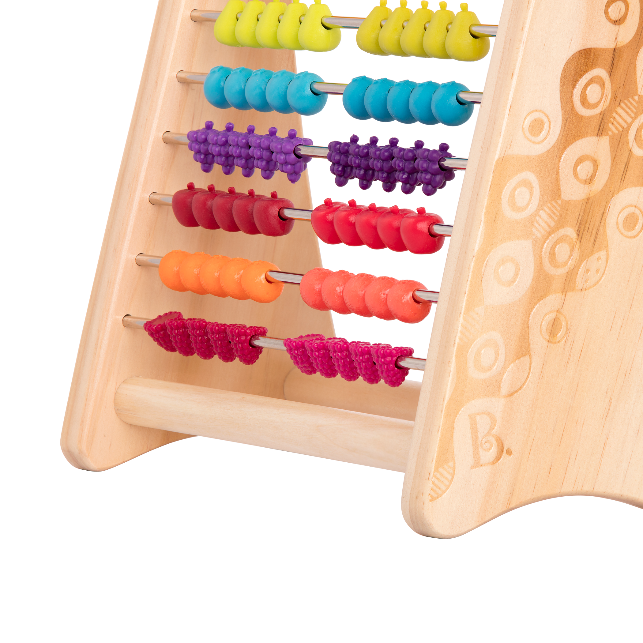 Wooden abacus.