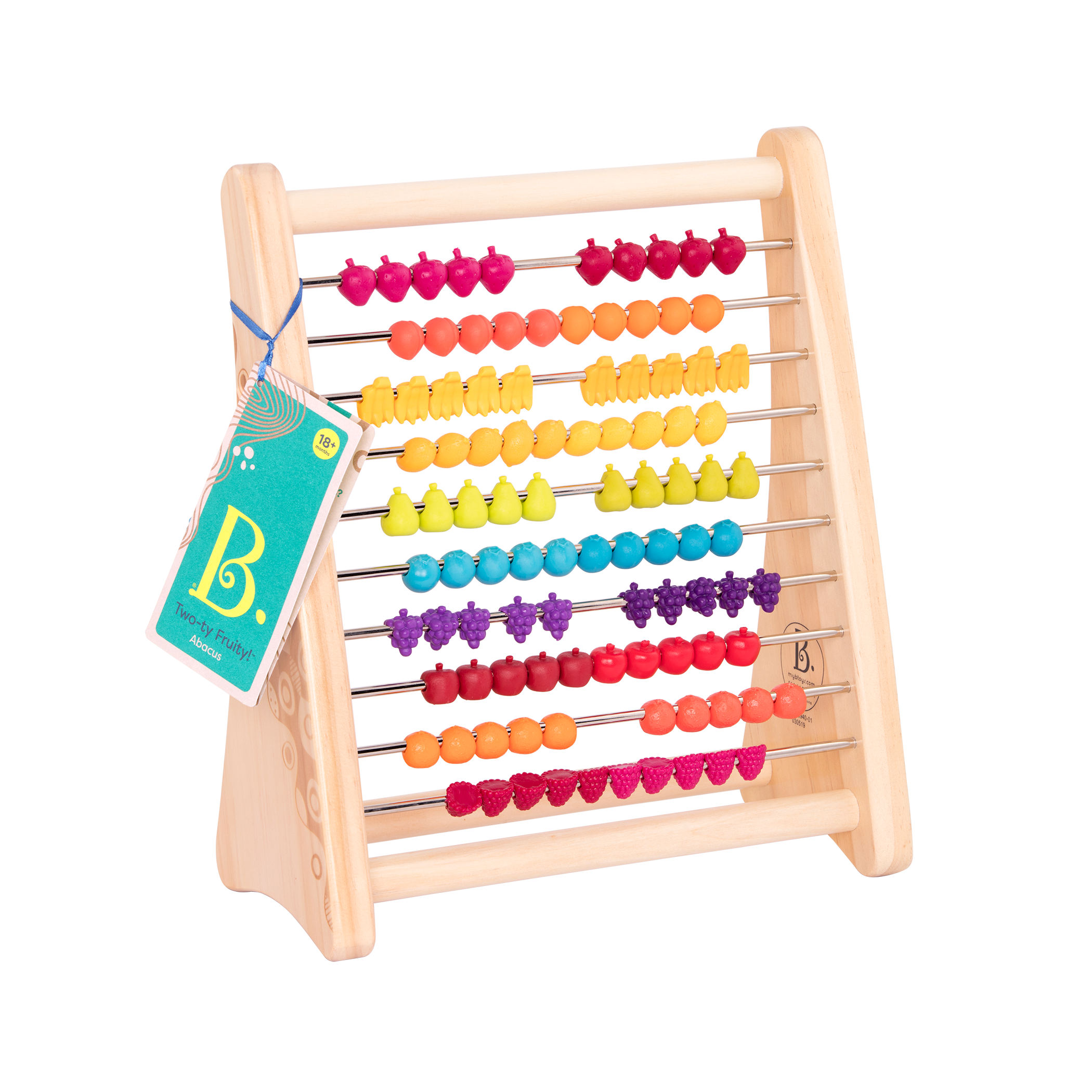 Wooden abacus.