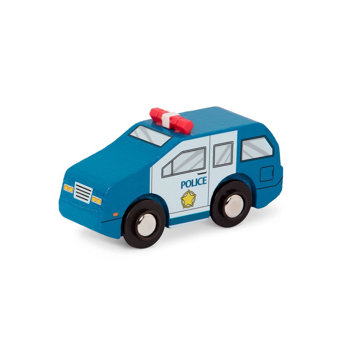 Wooden vehicles.