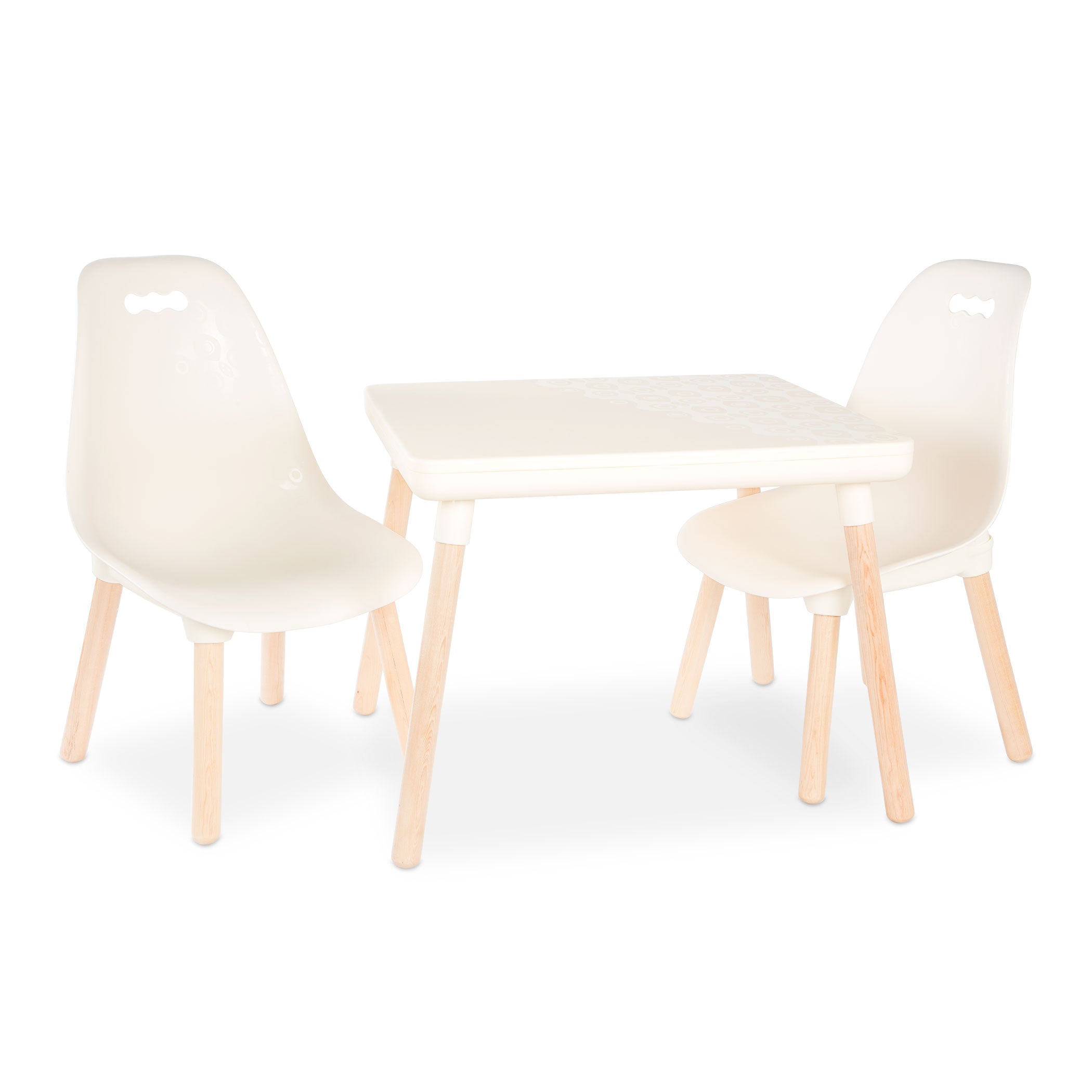 Ivory table and chair set