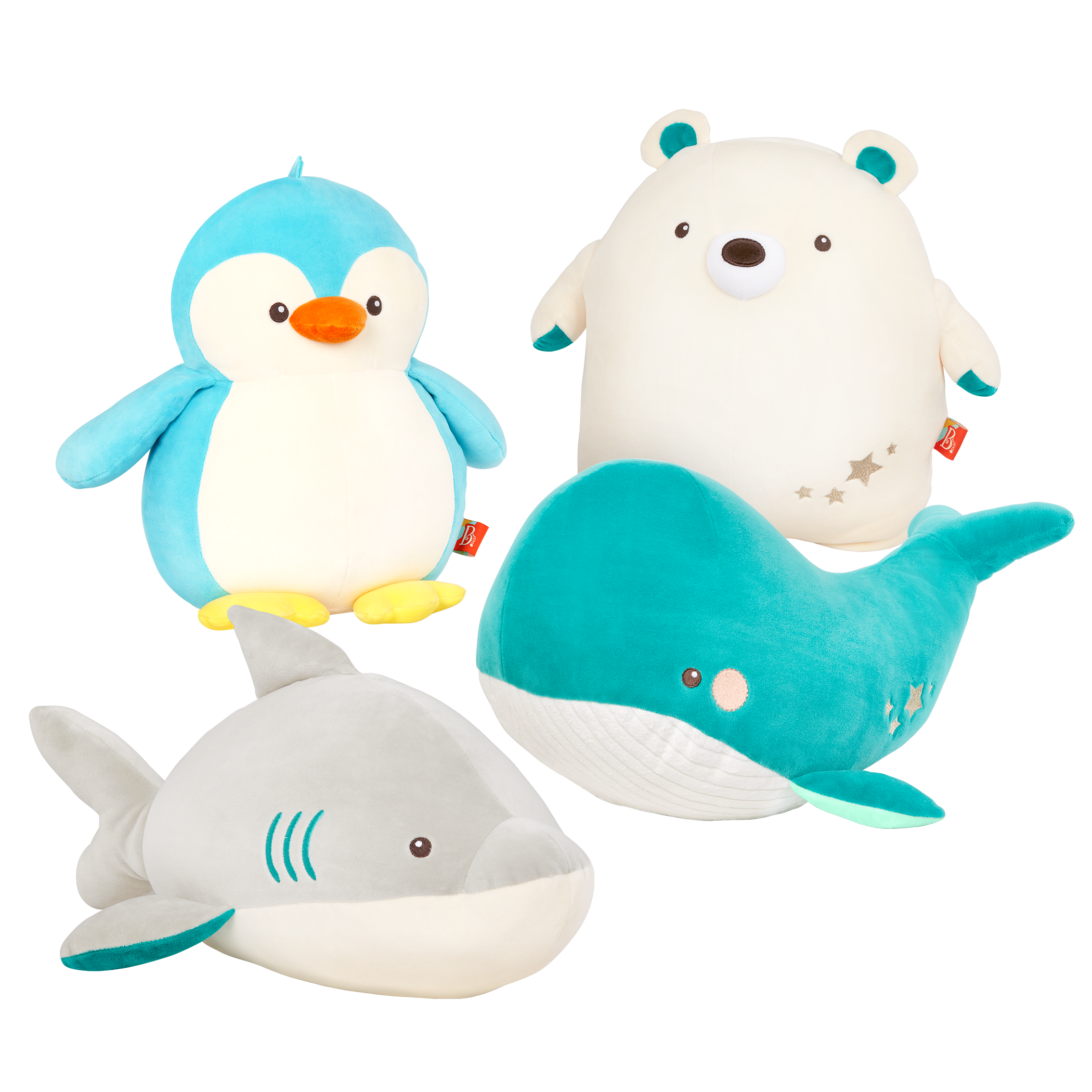Plush whale