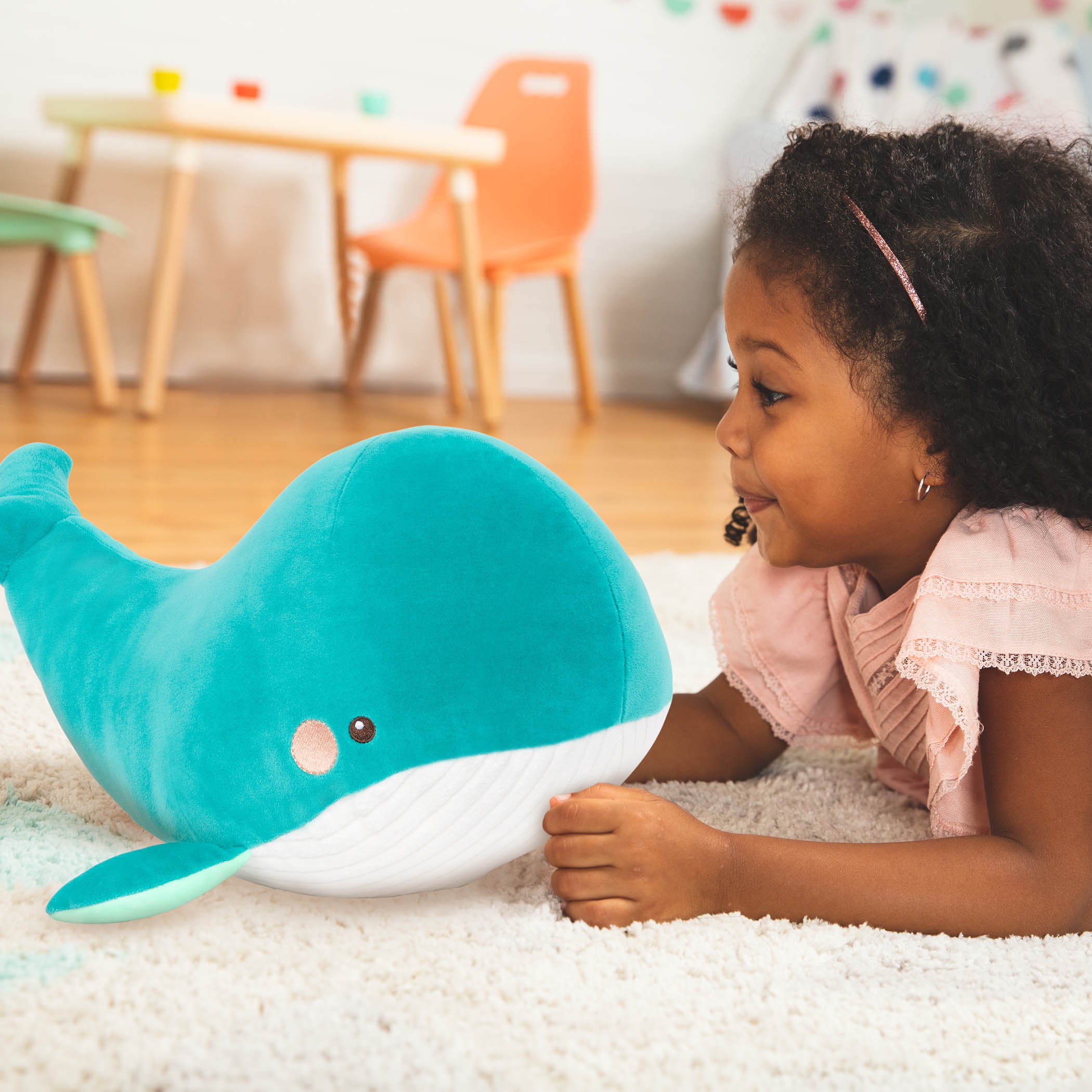 Plush whale
