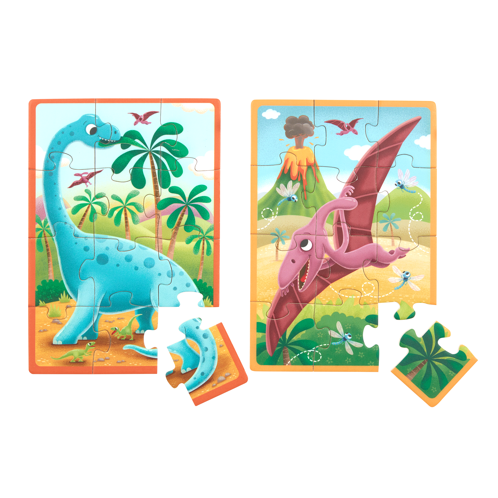 Dinosaur jigsaw puzzles.