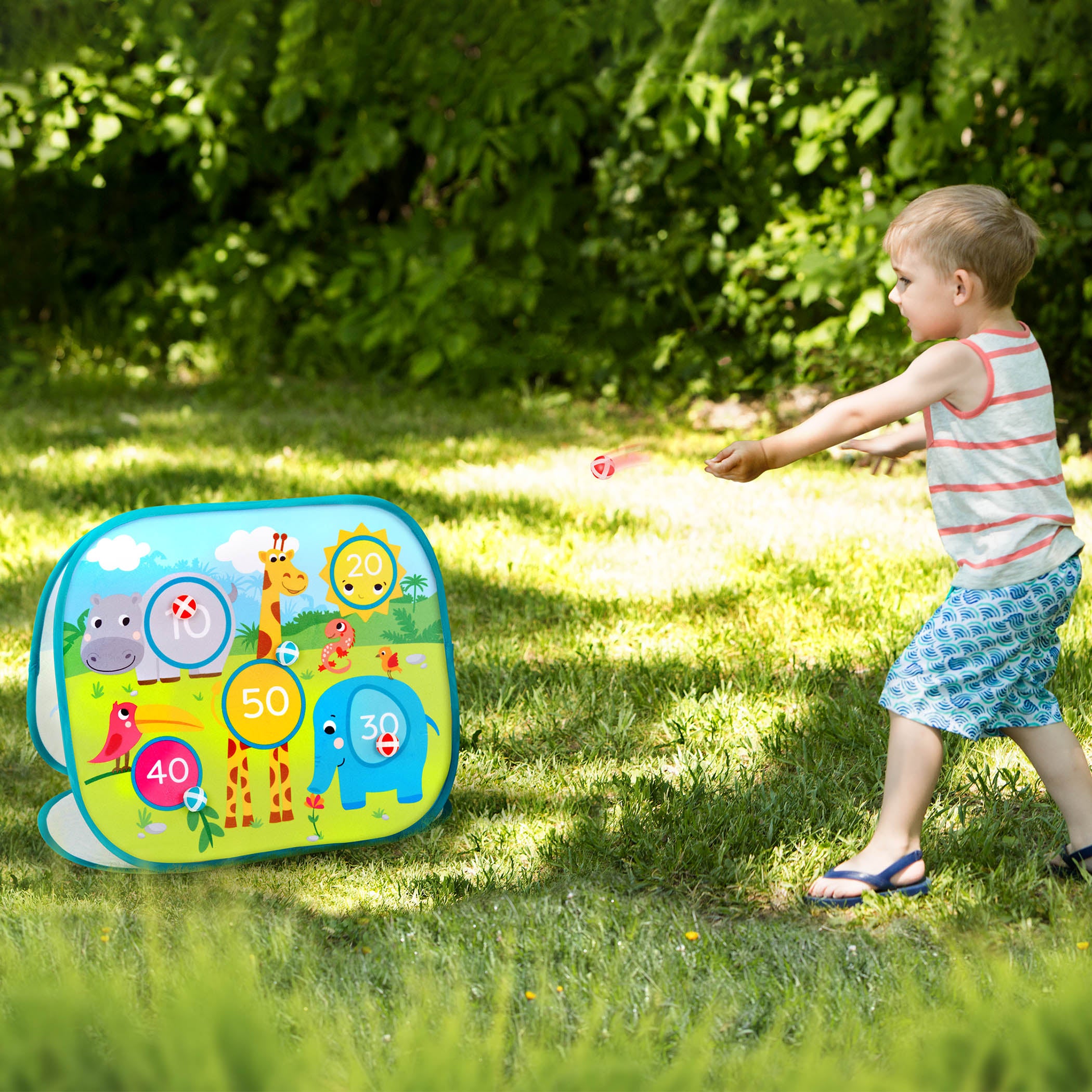 Dartboard game set for kids.