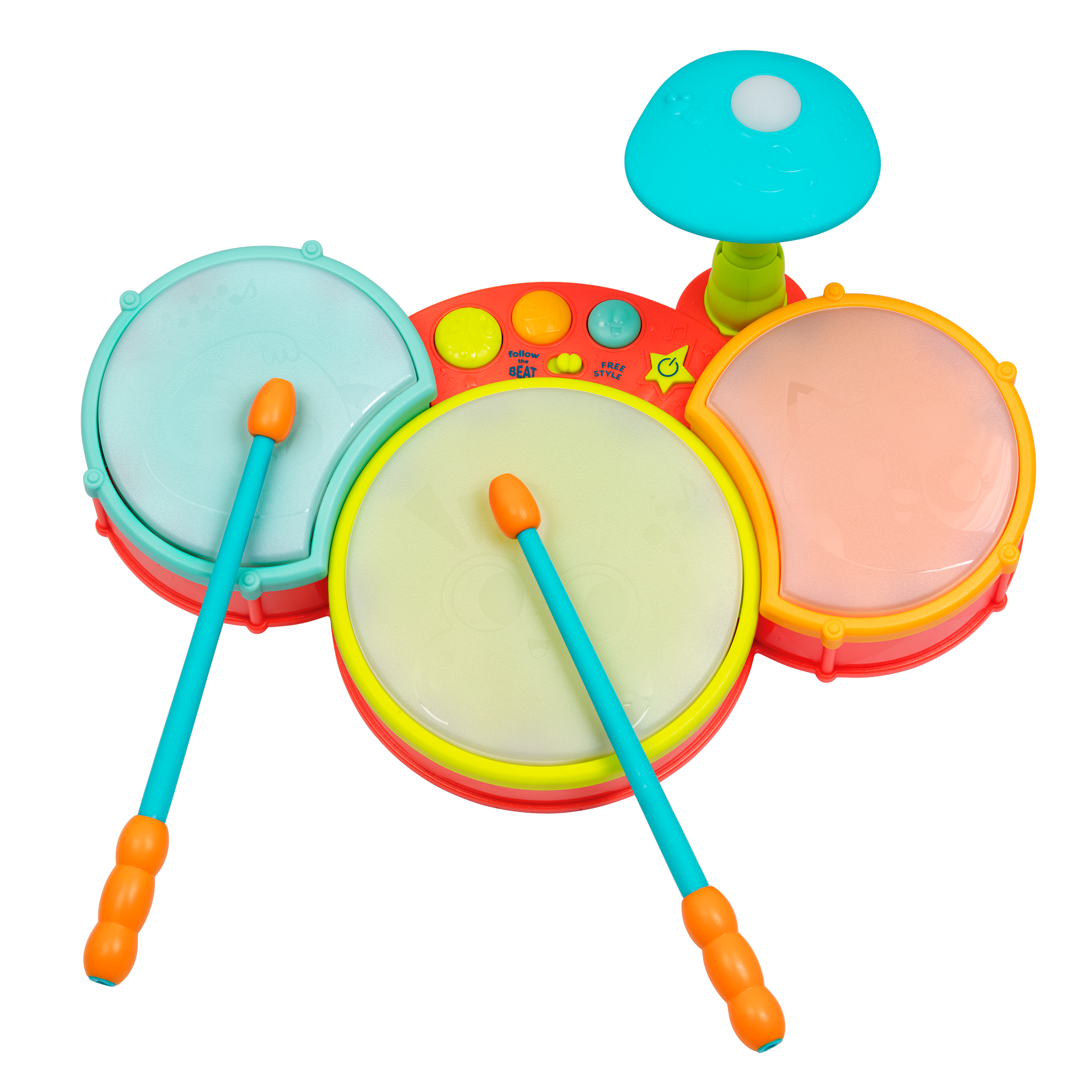 Kids' drum set.