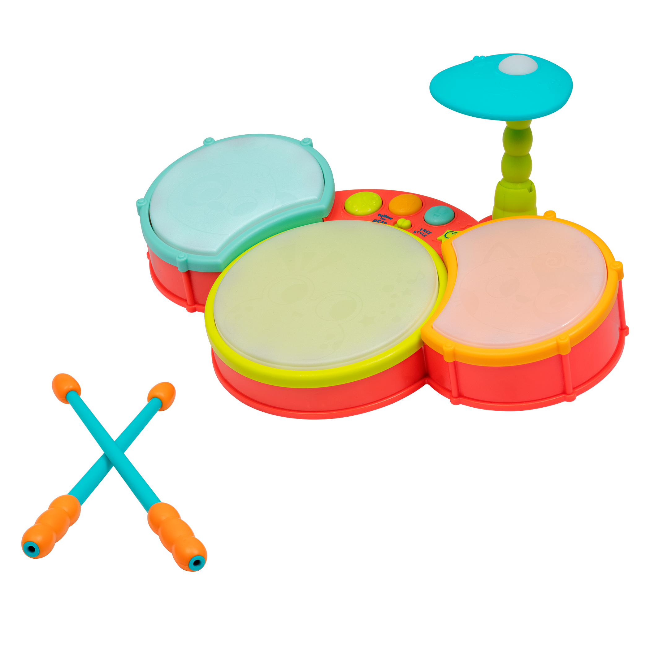 Kids' drum set.