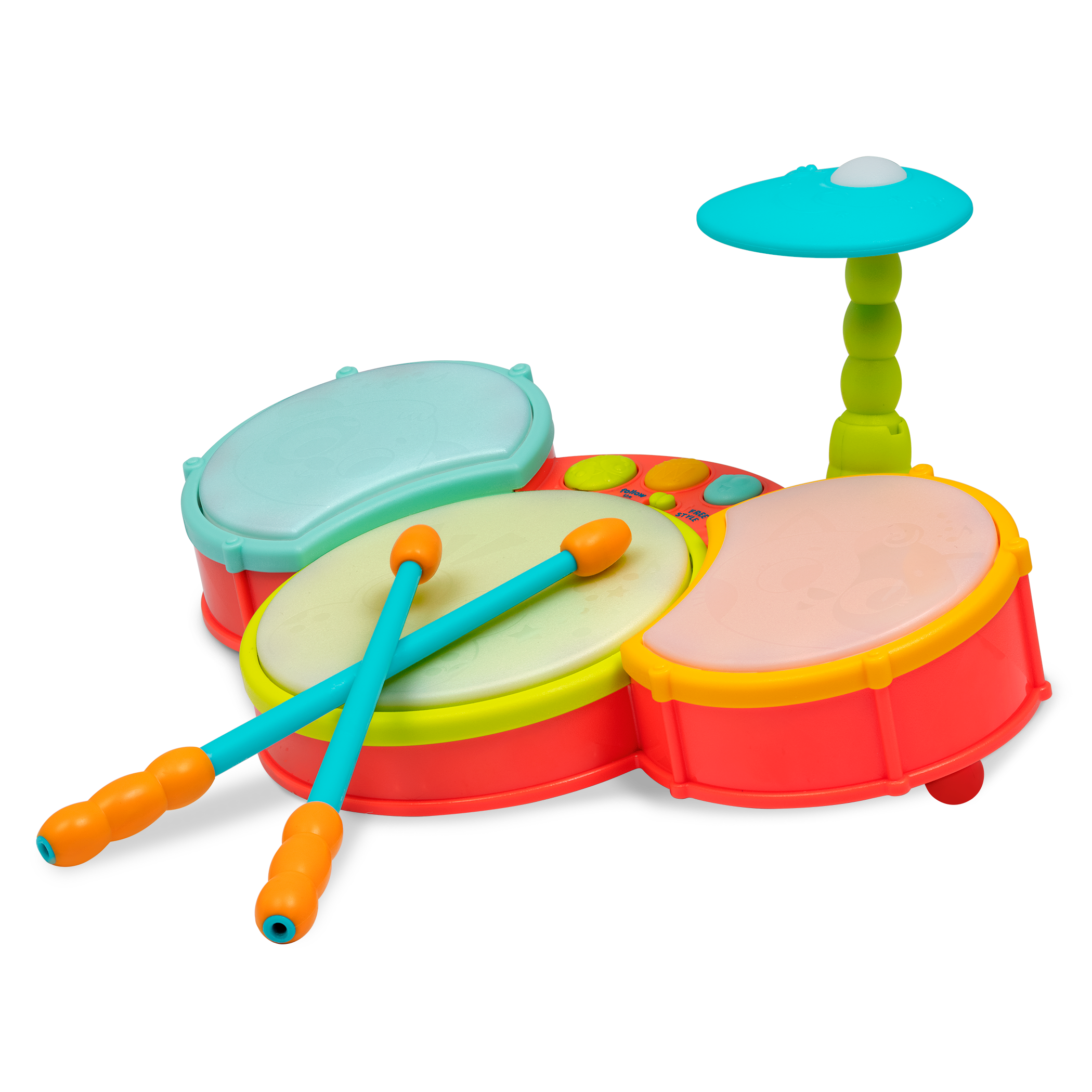 Kids' drum set.