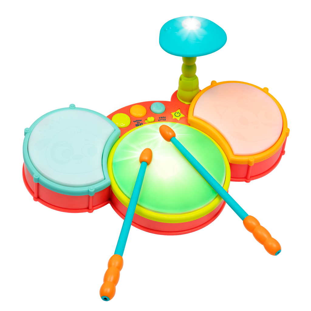 Little Beats Light-Up Toy Drum Set toys – Australia