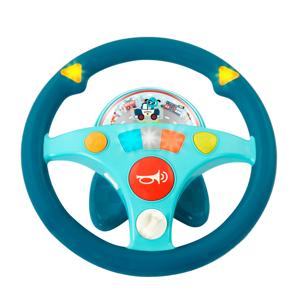 Woofer's Musical Driving Wheel Steering Wheel toys –