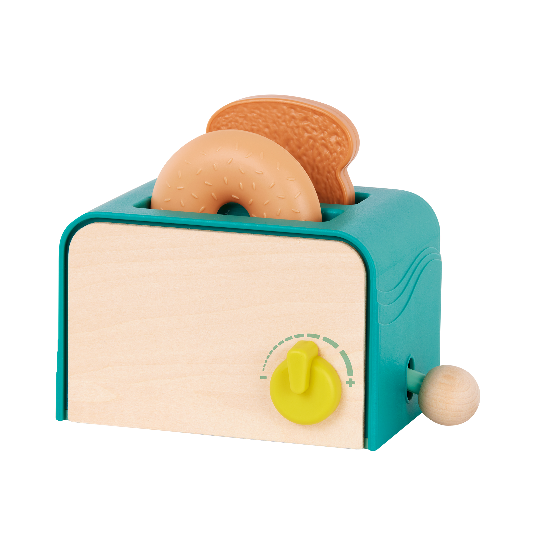 Mini chef pretend food playset breakfast toaster for toddlers