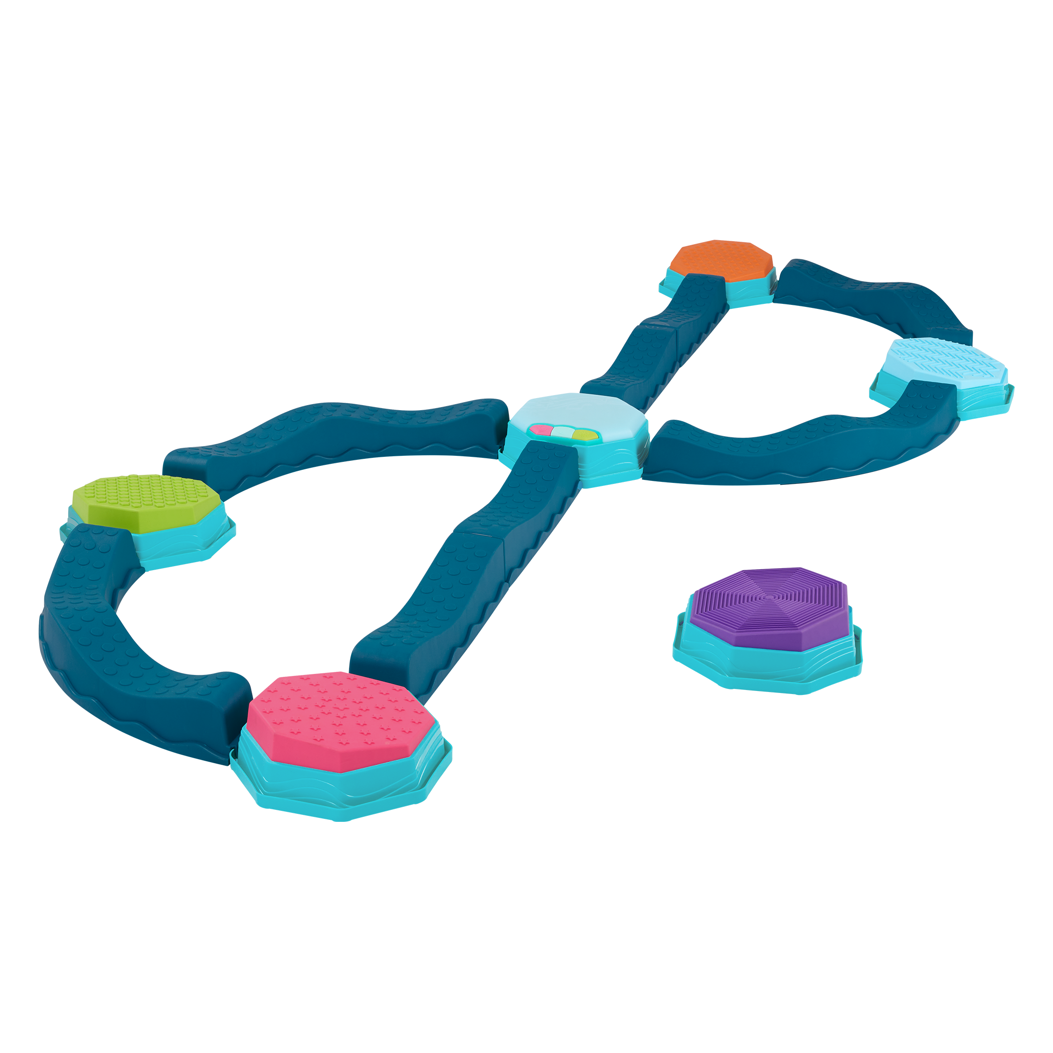 Musical balance beam set for toddlers and kids