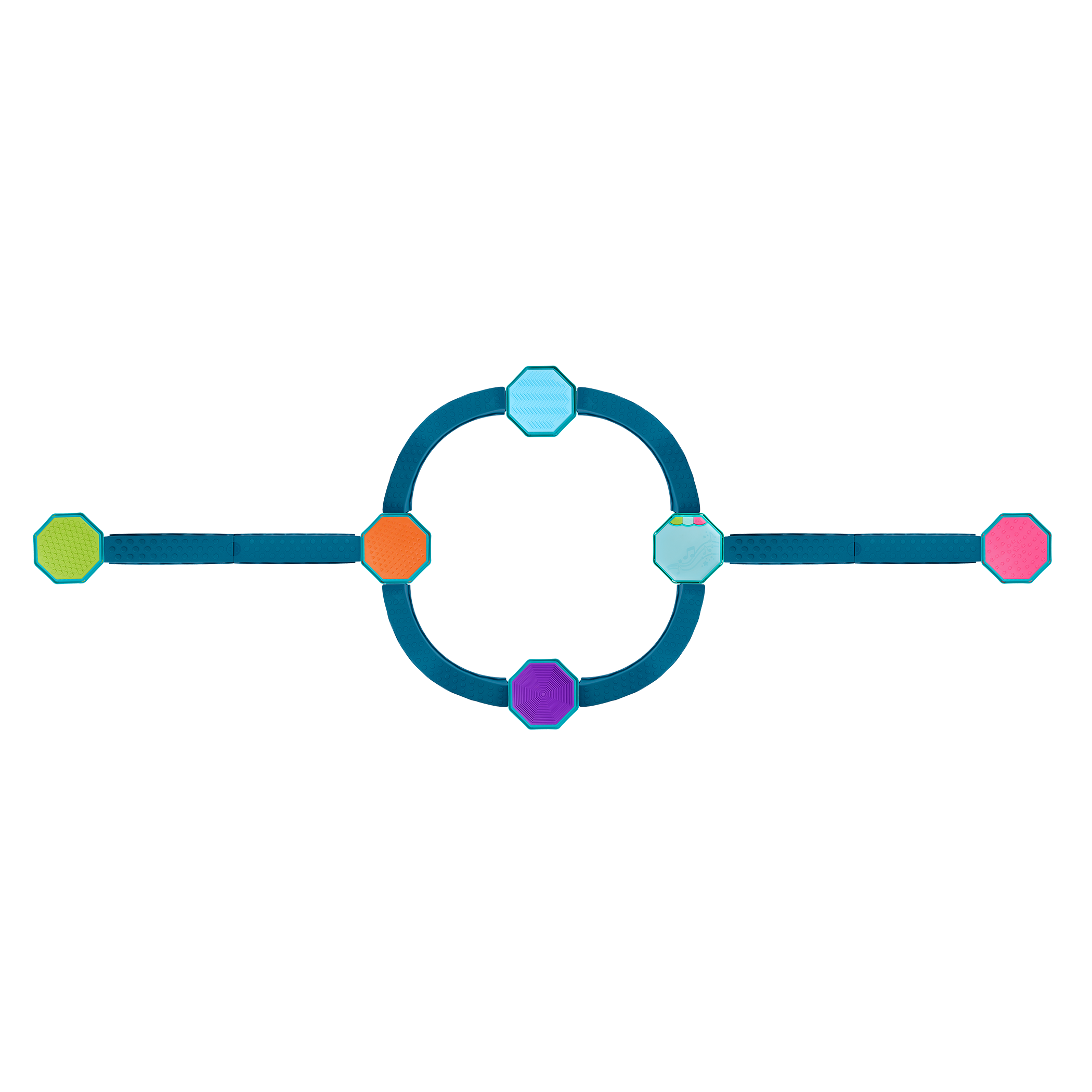 Musical balance beam set for toddlers and kids