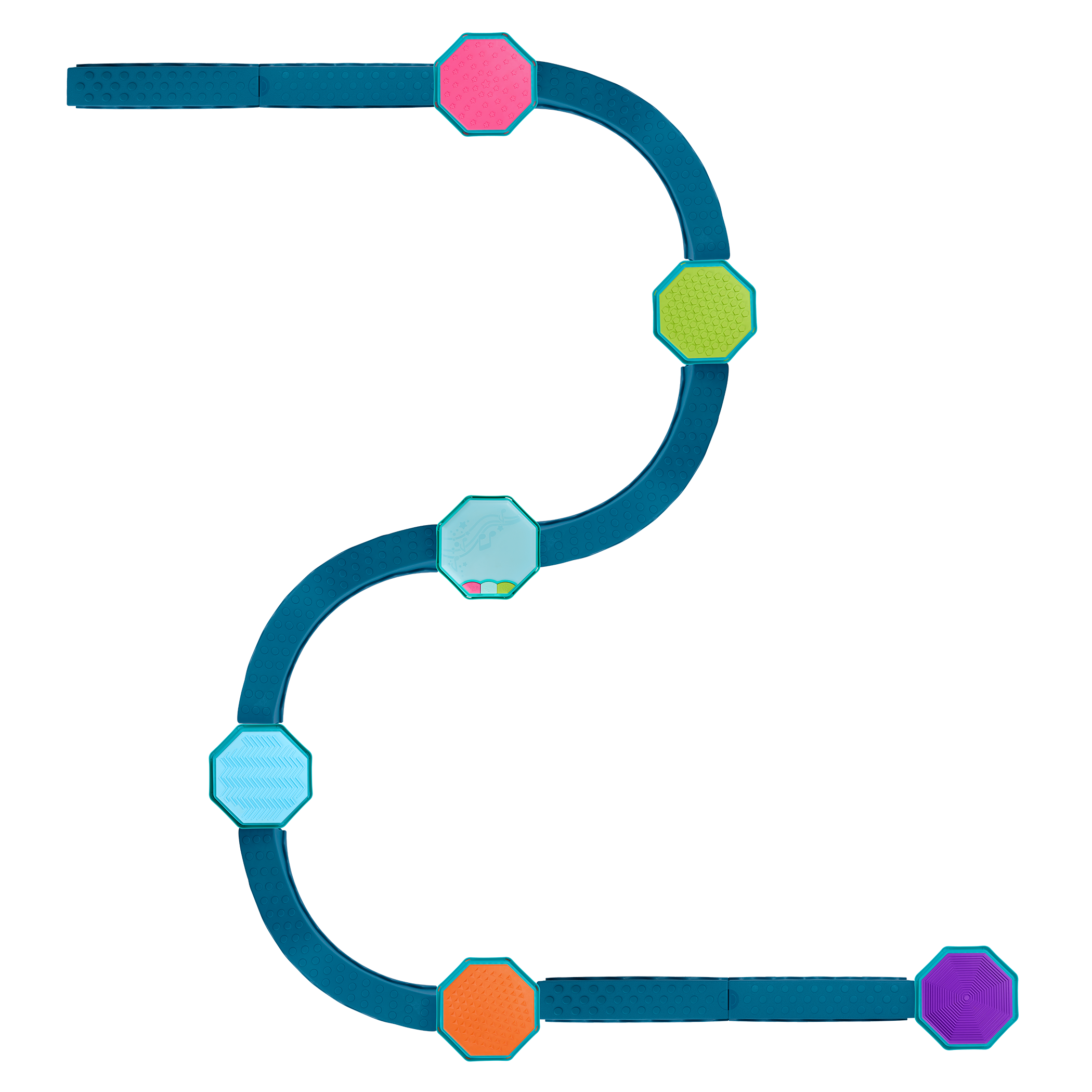 Musical balance beam set for toddlers and kids