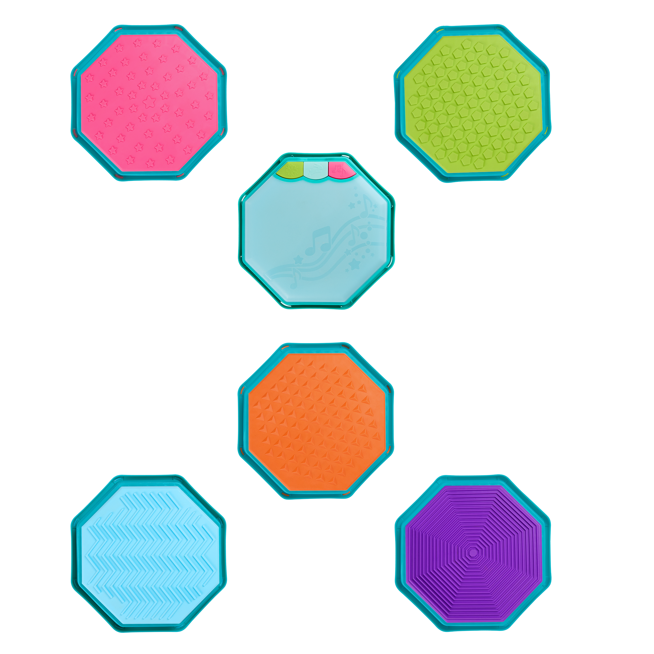 Musical balance beam set for toddlers and kids