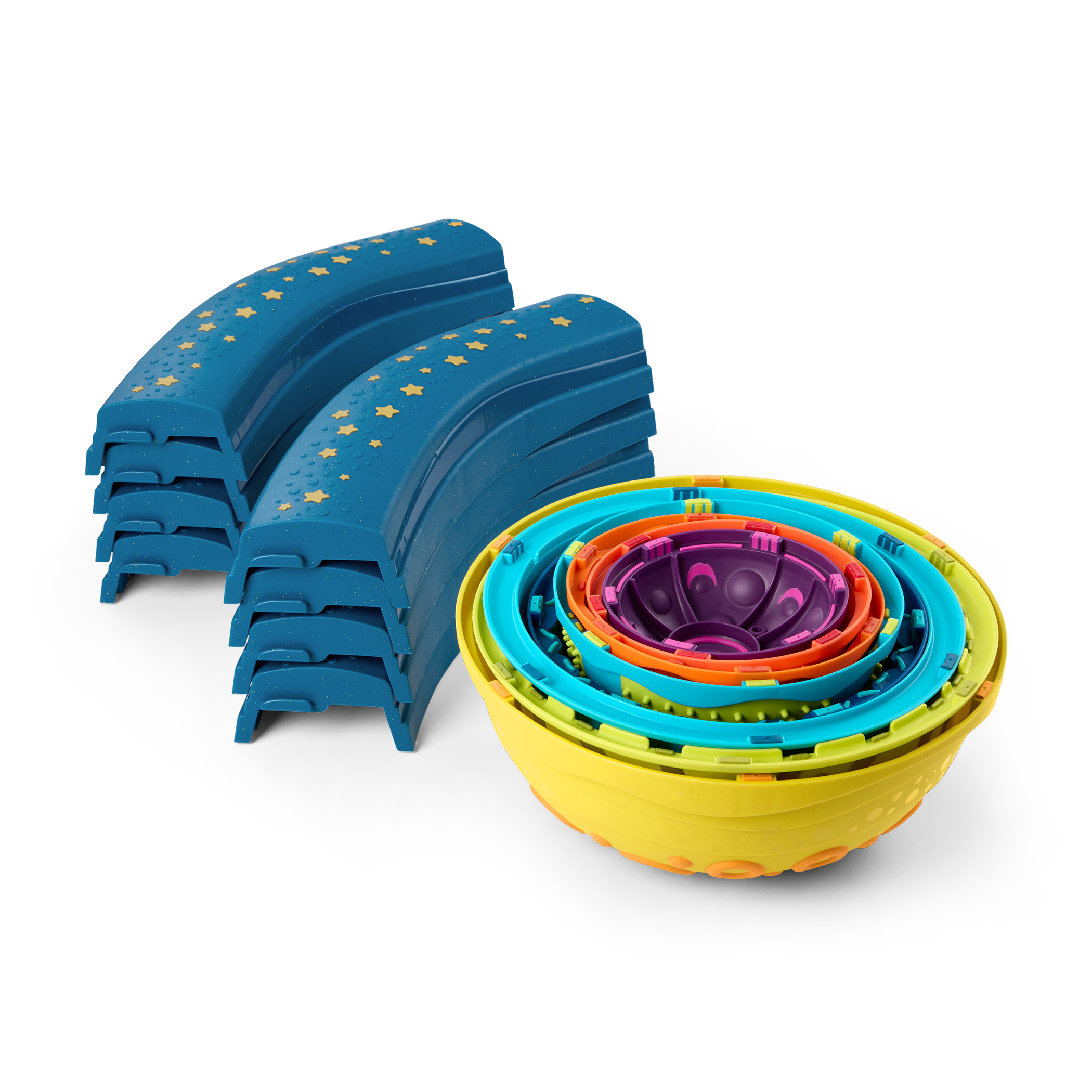 Solar system balance beams for kids