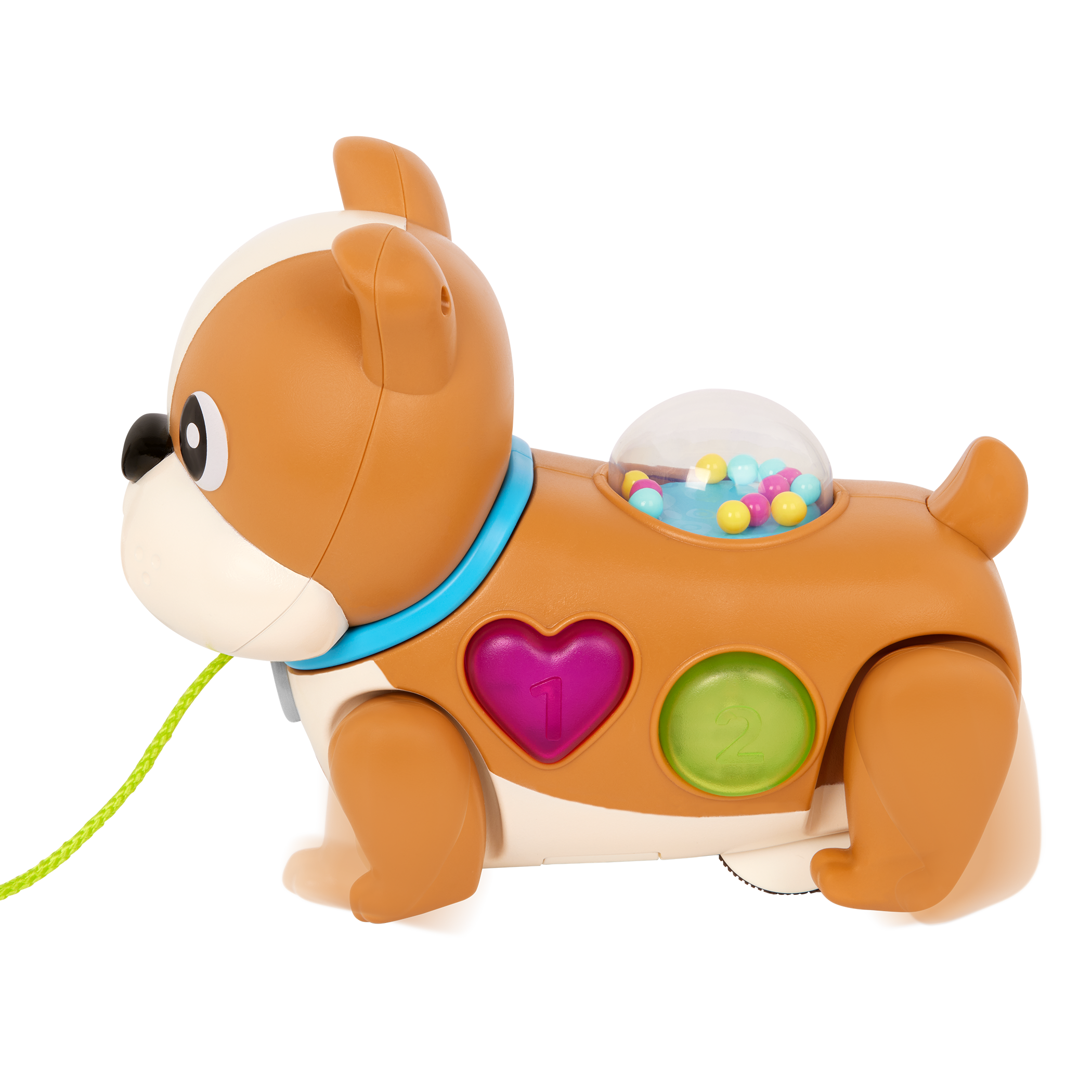 Pull toy dog with lights and sounds learning walking