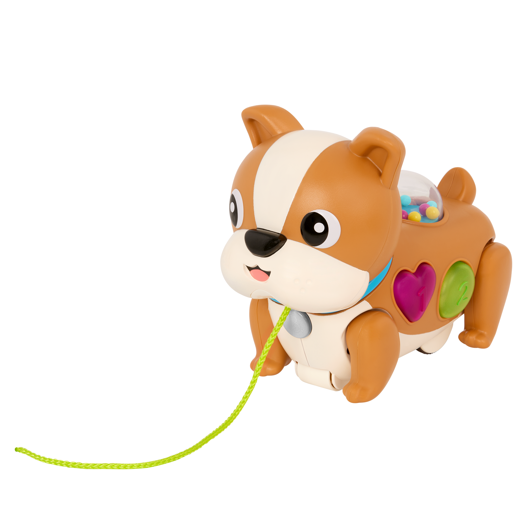 Pull toy dog with lights and sounds learning walking